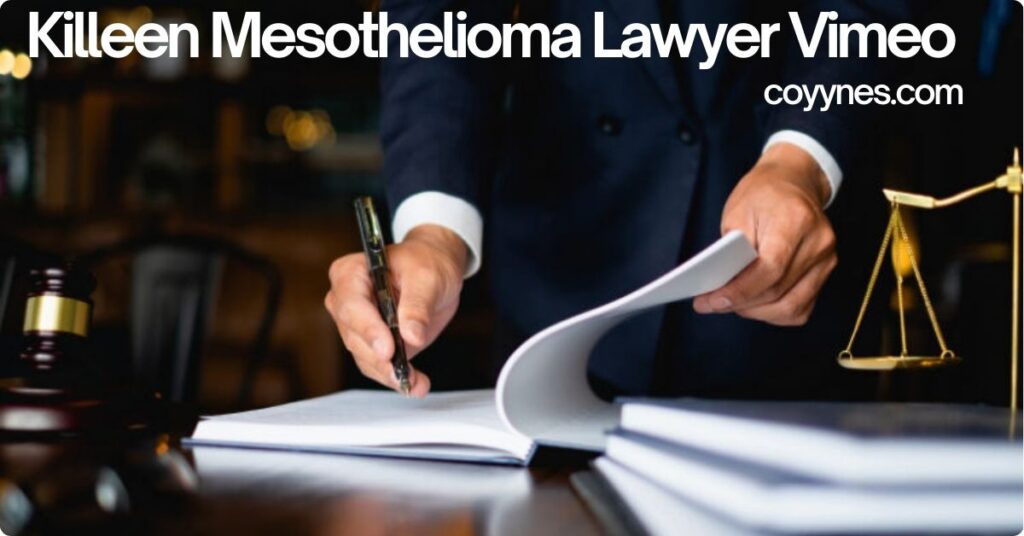 Killeen Mesothelioma Lawyer Vimeo